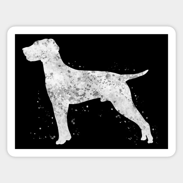 Hungarian Vizsla Dog Sticker by Yahya Art